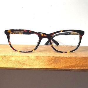 NEW Rx'able Eyeglass Frame, FLOWER, glasses brown barrymoore, women 50-19-140